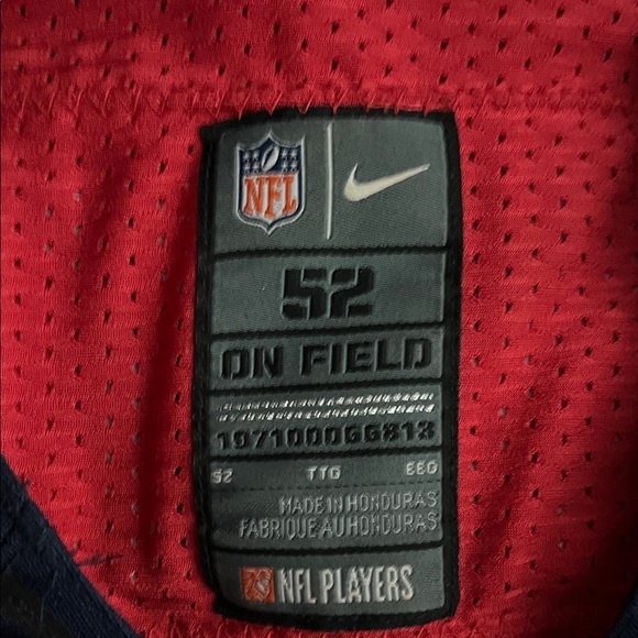 NFL Texans Red Jersey with Number 99 JJ Watt - Picture 7 of 13